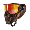 HSTL SKULL Paintball and Airsoft Goggle Red