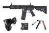 Specna Arms C11 CORE HAL ETU Airsoft Rifle Starter Package with Goggles, Battery, and Charger – Black
