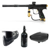 Dye CZR+ Paintball Gun Package – Black/Gold Dust