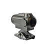 KS5 red dot optic with tall Picatinny rail mount - rear view