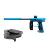 Empire Axe 2.0 Redline paintball gun bundle in Savoy Blue/Grey with black Halo Pro loader