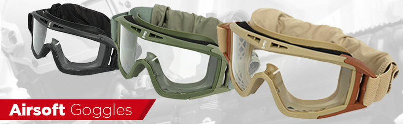 Airsoft Goggles & Mesh Guards Airsoft Goggles & Mesh Guards