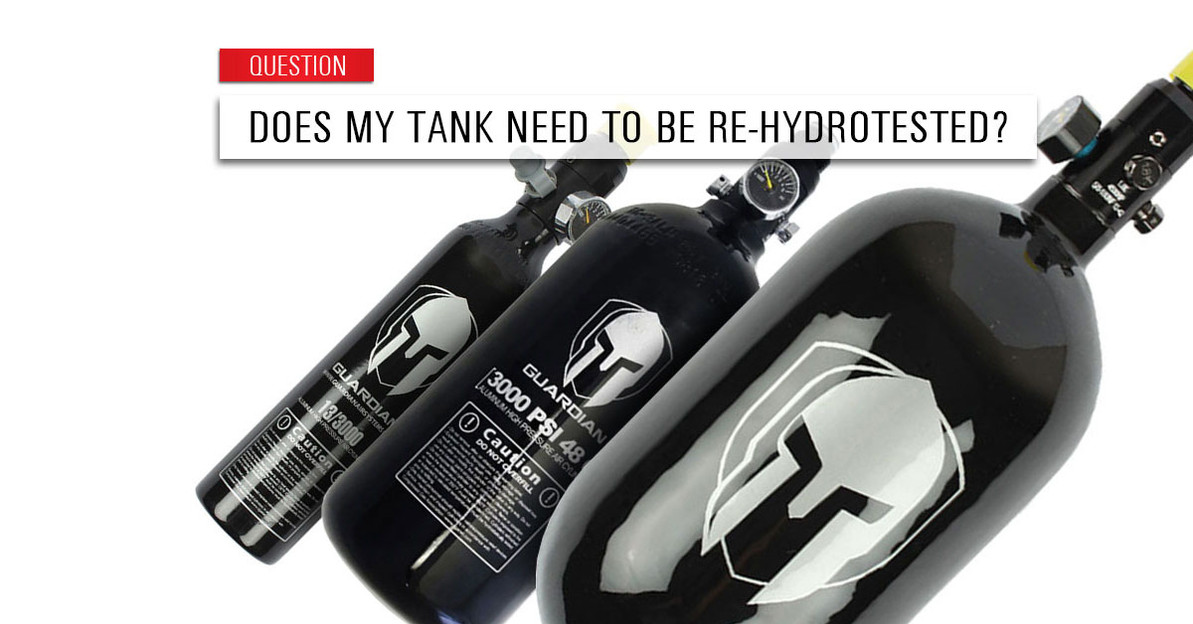 Does my Paintball Tank Need to be Re-Hydrodtested?