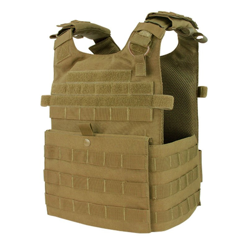 か*郎様 ORDNANCE PLATE CARRIER Condor Gunner Plate Carrier - Tan | Badlands Canada