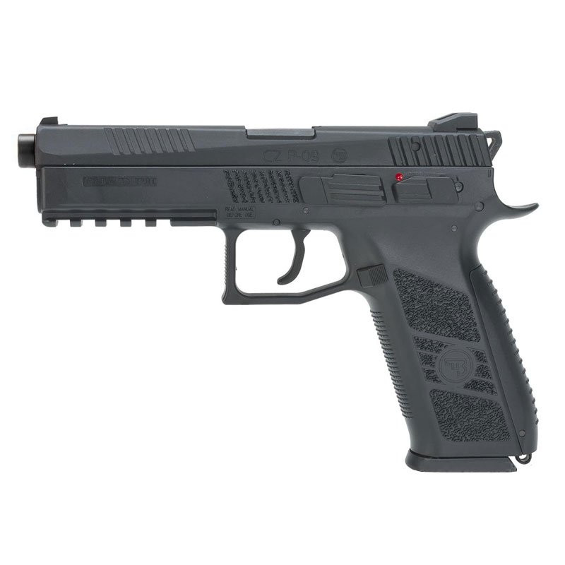 トイガン Carbon8 CZ P-09 co2 Black CZ P-09 Black Airsoft Gun Pistol Badlands Airsoft Canada