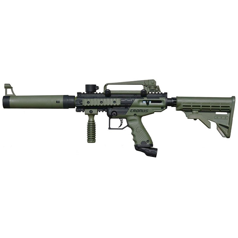 Cronus Tactical Olive Advanced Paintball Gun Package | Badlands