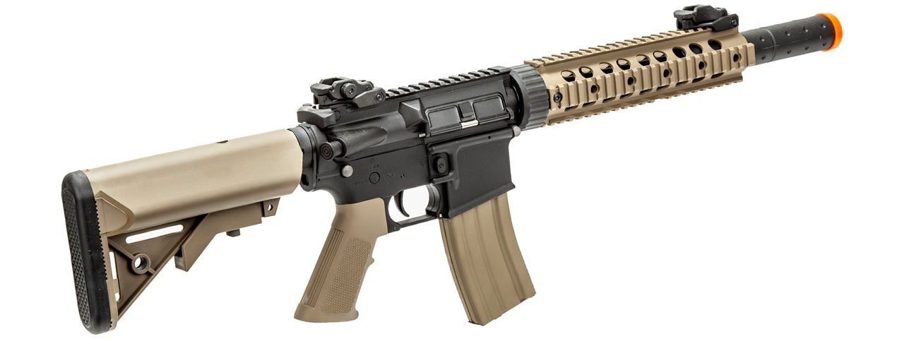 S&T製 AEG URG-I スタイル M4 パーツ（ダークアースカラー） M4A1 CQB-R Metal Gearbox (Dark Earth) – Airsoft Tulsa
