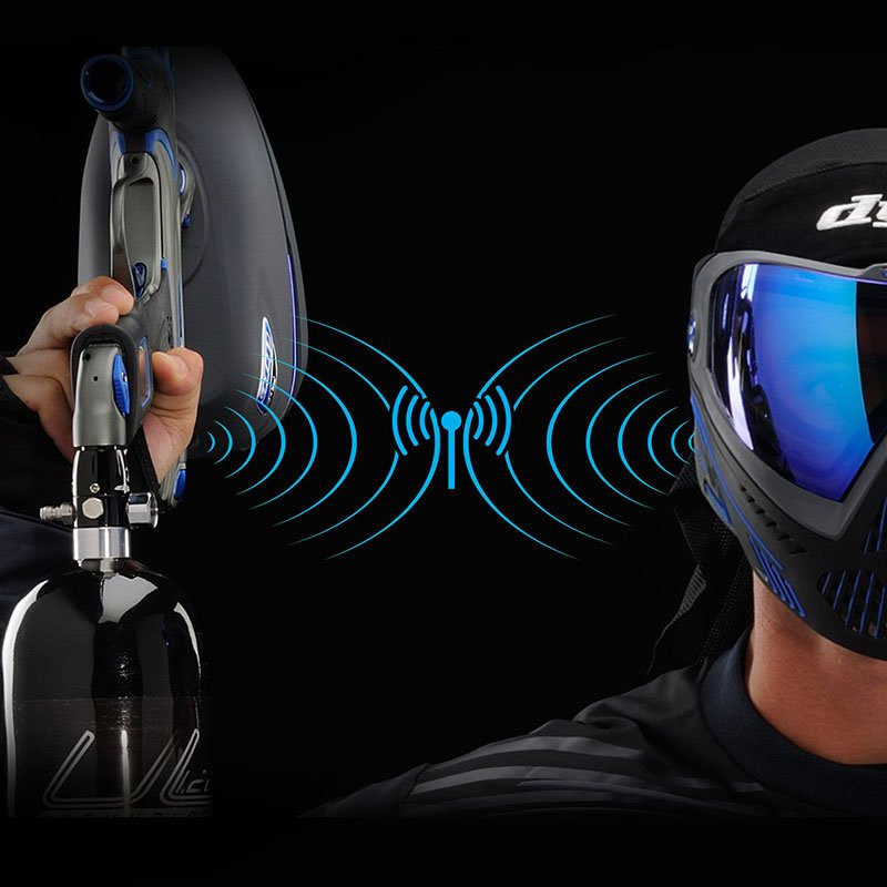 DYE i5 ONYX 2.0 Thermal Paintball Mask – Black/Grey | Badlands