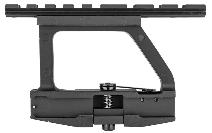 ACEXIER AK 74U Tactical Mount Quick Release 20mm AK Side Rail Lock Scope Mounting Base for AK 74U Rifle Hunting and Battle CS ACEXIER AK 74U Tactical Mount Quick Release 20mm AK Side Rail Lock Scope Mounting Base for AK 74U Rifle Hunting and Battle CS