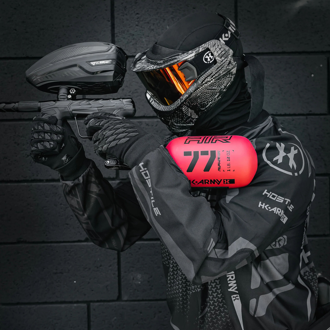 HK Army Alpha Air 77CI / 4500psi Air System Red/Black | Badlands