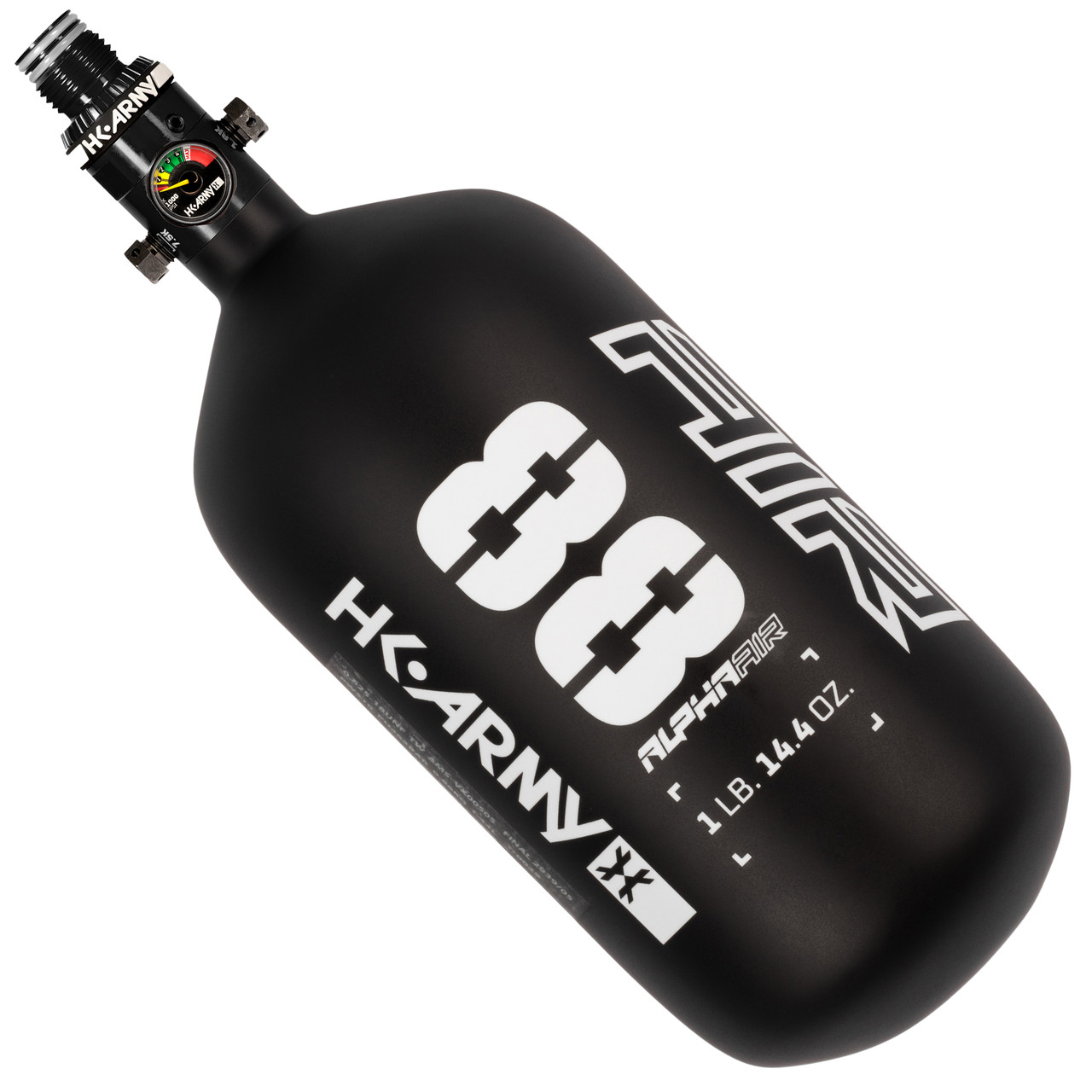 Bouteille D'air Comprimé HK Army Alpha – 77ci / 4500 Psi – Graphite – Neuve