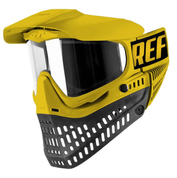 scaf reflex pro オリジナルカラー　ジャンク JT Spectra Proflex Referee Paintball Mask - Yellow/Black