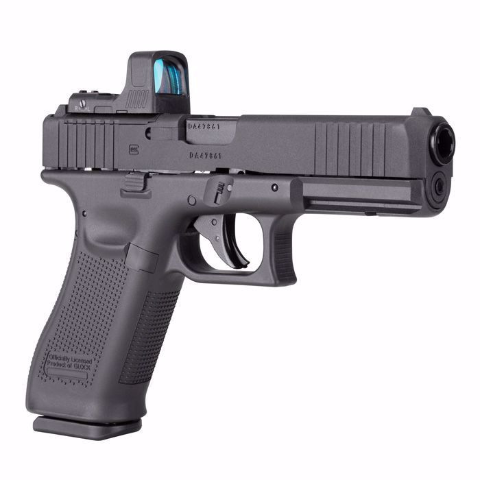 Glock 17 エアガン レッドドットサイト付き GLOCK 17 GEN5 MOS 4.5mm CO₂ Airgun with RDS8 Optic