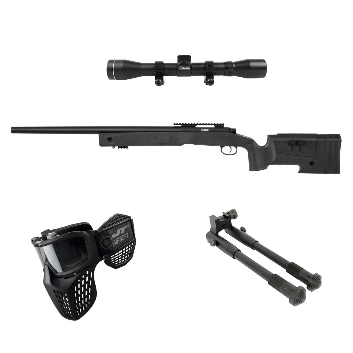 スペシャルコマンド&オペレーションタクティカルチーム　SNIPER Specna Arms S02 CORE Sniper Rifle Package Black | Canada