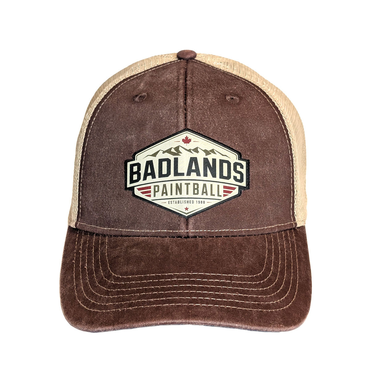 Unisex Brown Vintage Trucker Hat Baseball Snapback Closure Cap for Outdoors Patagonia Relaxed Trucker Hat | Altitude Sports main image 4