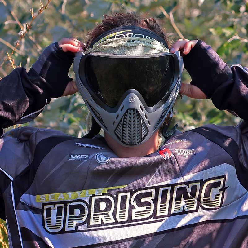 Virtue VIO Ascend Paintball Goggle - Black | Badlands Canada