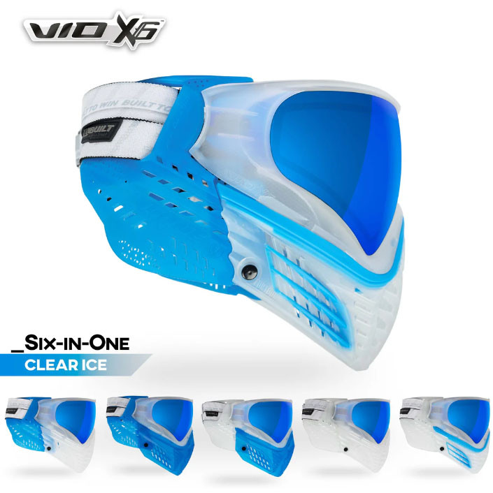Virtue VIO X6 Paintball Goggle - Clear Ice | Badlands Canada