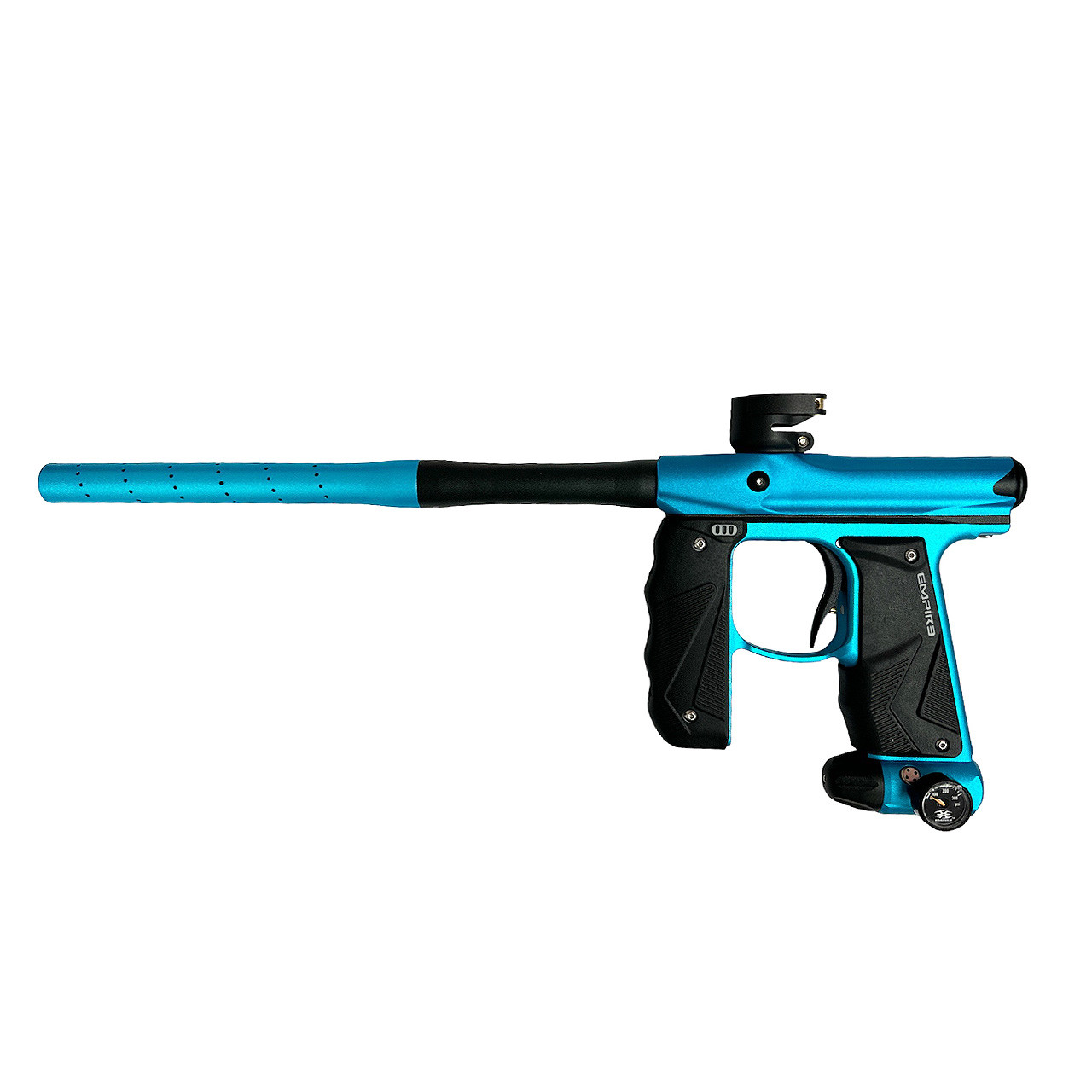 Empire Mini GS w/ 2pc Barrel Aqua/Black Badlands Paintball Gear Canada