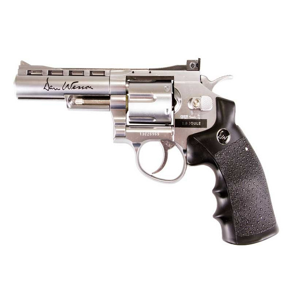 Dan Wesson Airsoft Gun Revolver 4" Silver