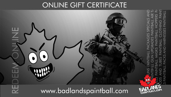 Badlands Online Gift Certificate - $10.00