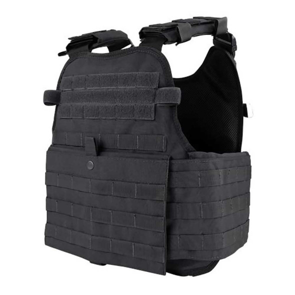 Condor Defender Plate Carrier - Black Badlands Paintball Gear Canada