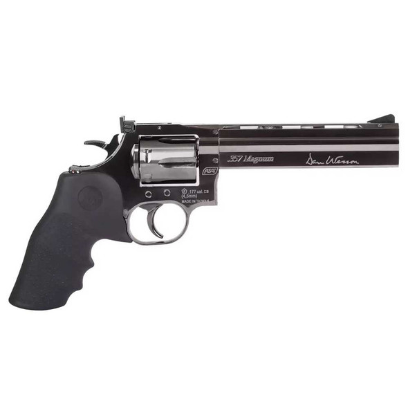 Dan Wesson 715 Airsoft Gun Revolver 6" Steel Grey