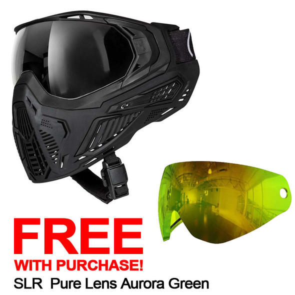 HK Army SLR Goggle - Midnight with FREE Lens Promotion