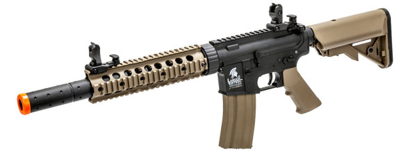 Lancer Tactical Airsoft Polymer M4 Gen 2 SD AEG Rifle - Black/Dark Earth