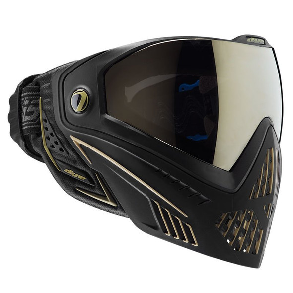 DYE i5 Paintball Mask STORM 2.0 - Thermal Black/Blue | Badlands