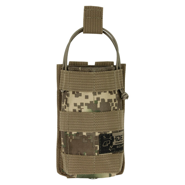 This is the Planet Eclipse Molle Single Mag Pouch HDE Camo sold by Badlands Paintball Canada