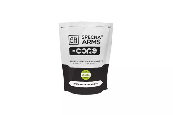 Specna Arms Airsoft 6mm BIO BB CORE 0.28g 1KG (3570ct) - White