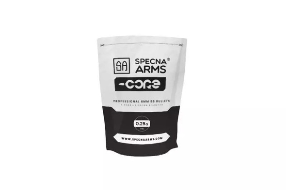 Specna Arms Airsoft 6mm BB CORE 0.25g 1KG (4000ct) - White