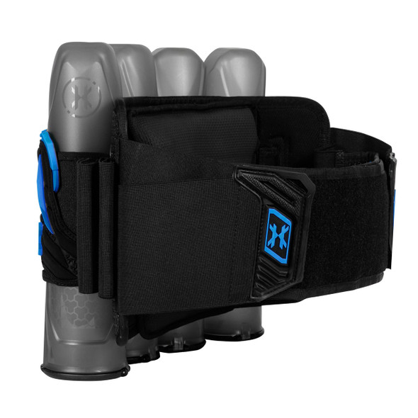 HK Army Zero G LITE Harness 4+3 Blue as seen on Badlands Paintball Canada
