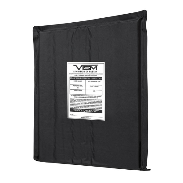 VISM LVL IIIA UHMWPE Soft Ballistic Panel 10"X12" - Rectangle Cut (Back) as seen on Badlands Paintball