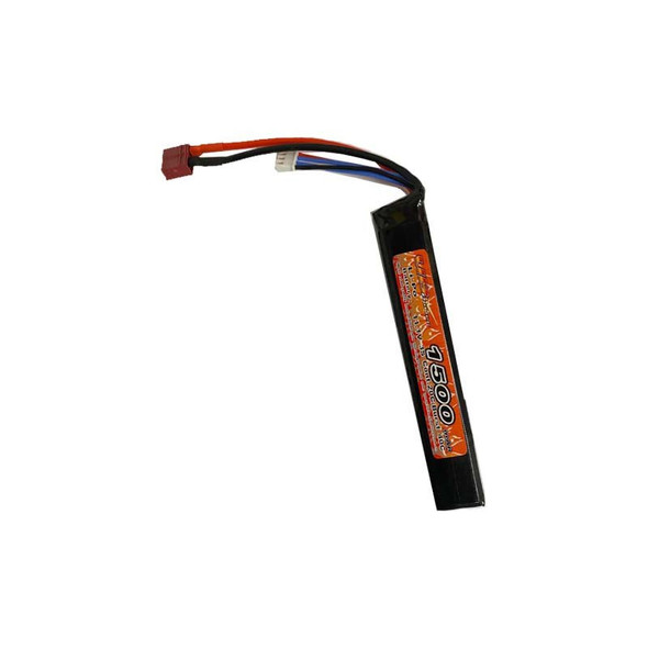 11.1v1500mAh20C LiPO Stick Deans Airsoft Battery