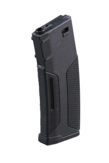 Lancer Tactical 140rd mid-cap magazine for M4 and M16 AEG rifles in black