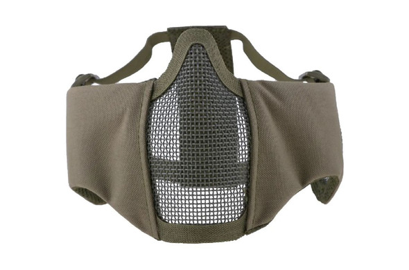Specna Arms Stalker EVO Plus mesh mask with ear protection olive