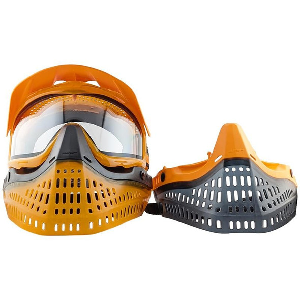 JT Proflex LE paintball mask Orange Ice Combo with 2 lowers