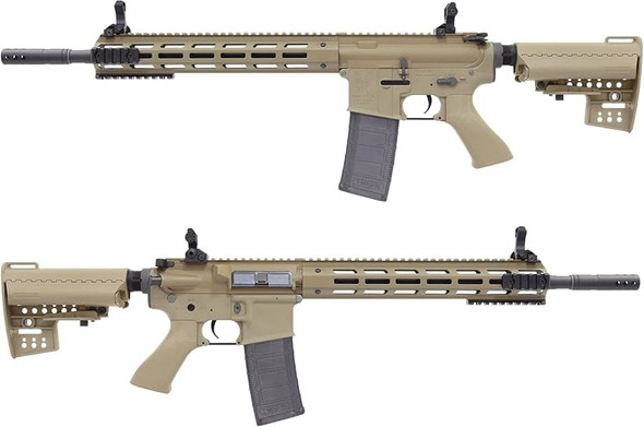 King Arms M4 TWS M-LOK Carbine Ultra Grade II Dark Earth- Refurbished as seen on Badlands Paintball 