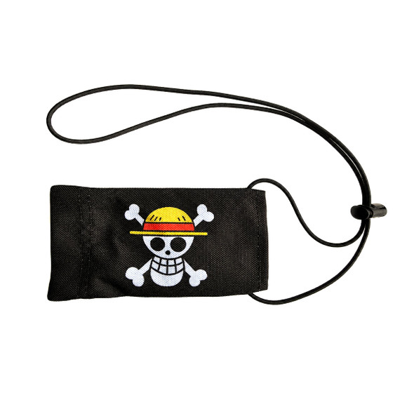 Pirate Barrel Blocker paintball and airsoft barrel cover with adjustable elastic cord