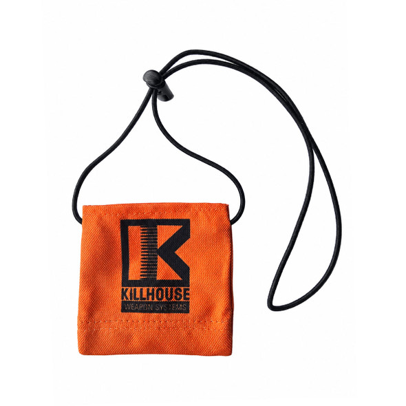 Killhouse XL orange barrel blocker for Eclipse EMF or EMC kit markers and airsoft rifles with shroud-length barrels