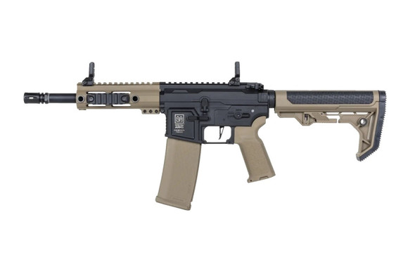 Specna Arms F04-RL FLEX Gen 2 HAL ETU Carbine Light Ops AEG airsoft rifle black tan