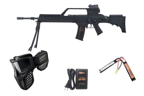 Specna Arms G13V EDGE EBB AEG airsoft rifle starter package black