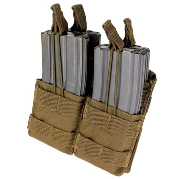 Condor Double Stacker M4 Magazine Pouch - Coyote Brown