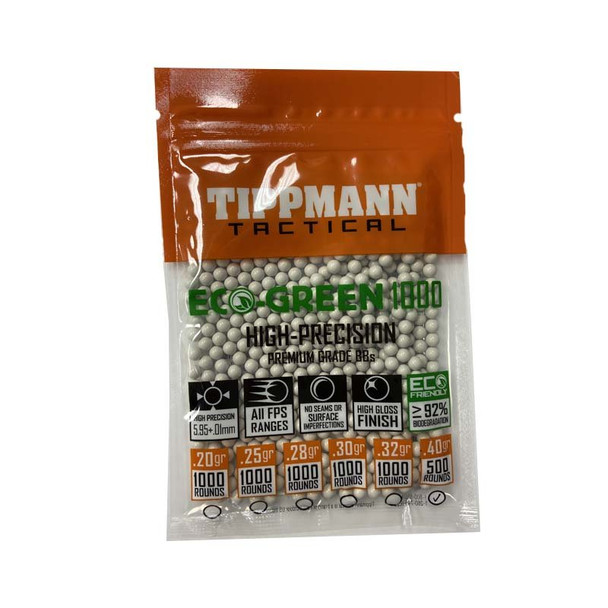 Tippmann 6mm BIO BB .40g 500ct - White