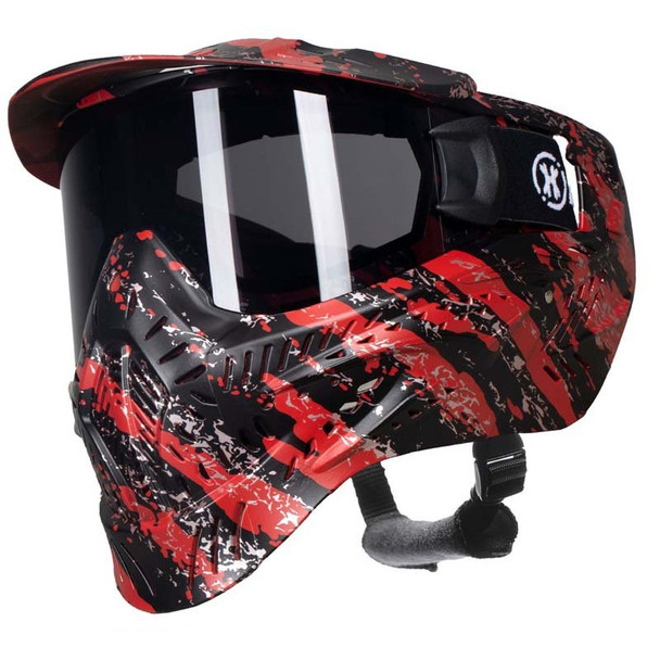 HK Army HSTL Goggle Thermal Fracture - Black/Red 