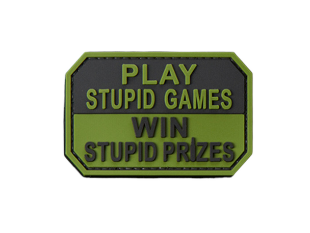Morale Patch - Play Stupid Games, Win Stupid Prizes