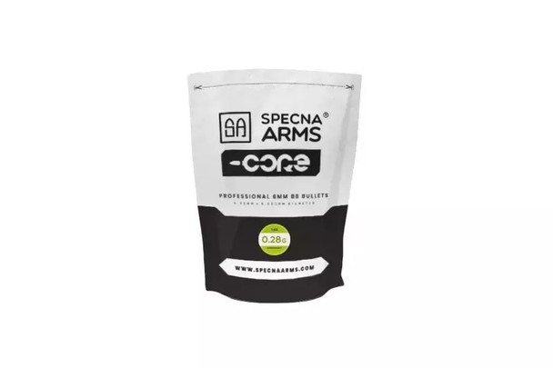 Specna Arms Airsoft 6mm BIO BB CORE 0.28g 1KG (3570ct) - White