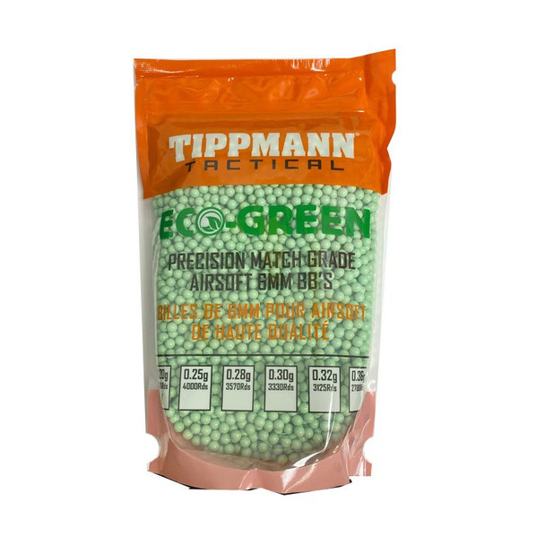 Tippmann Airsoft 6mm BIO BB 0.28g 1KG  - Light Green