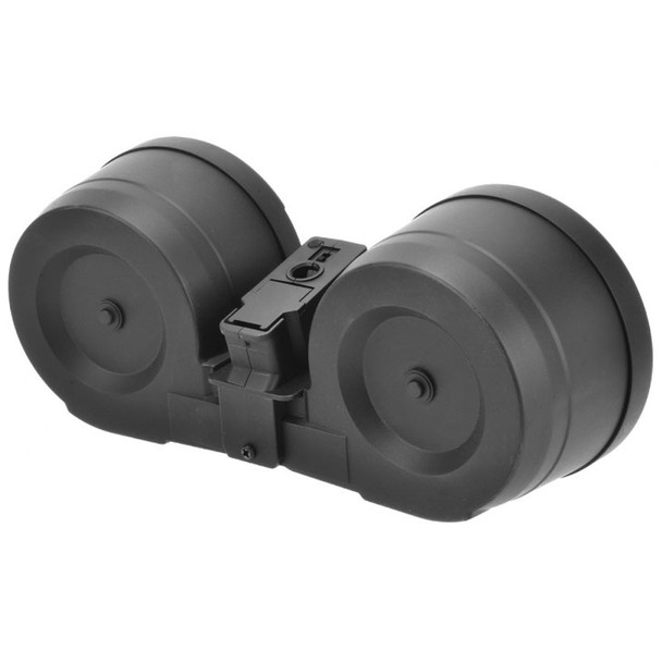 AK47 / AK74 2500Rd Electric Winding C-MAG Airsoft Drum Magazine as seen on Badlands Paintball Canada